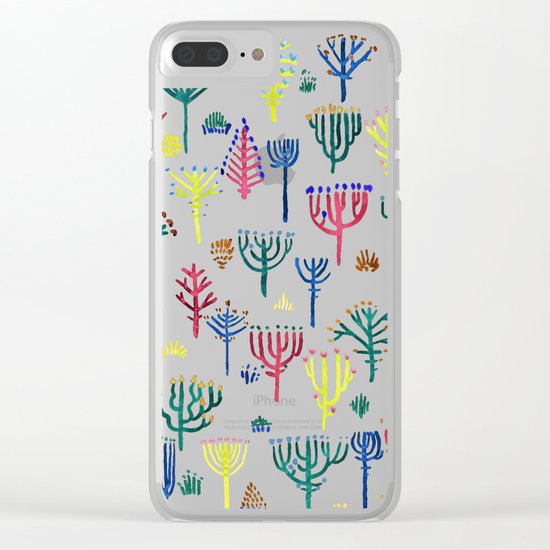 strange nature a nigth Clear iPhone Case
