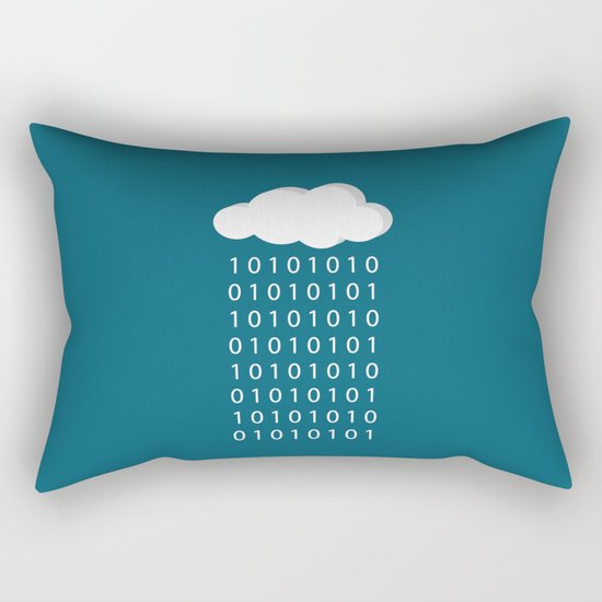 BinaRain Rectangular Pillow