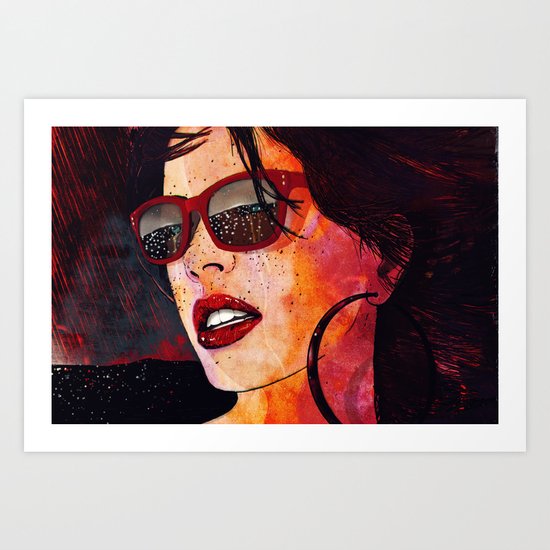 MIAMI Art Print
