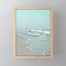 Surf City Framed Mini Art Print