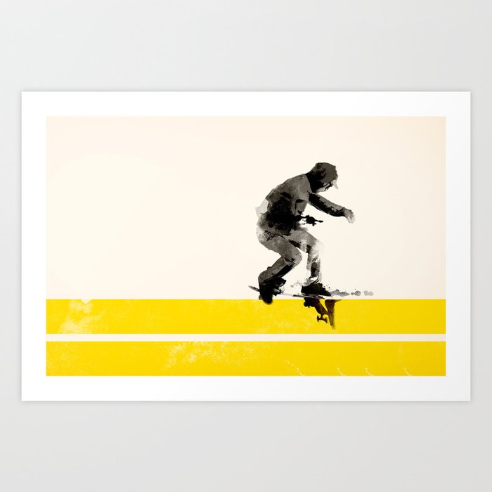 Discover the motif SLIDE ON STRIPES by Robert Farkas as a print at TOPPOSTER