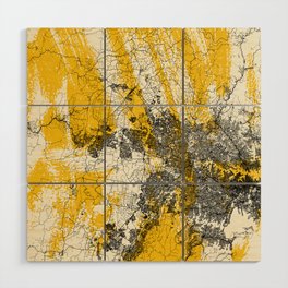 Australia, Sydney City Map - gift for backpackers Wood Wall Art