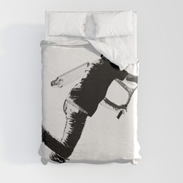 Tail-whip - Stunt Scooter Trick Duvet Cover