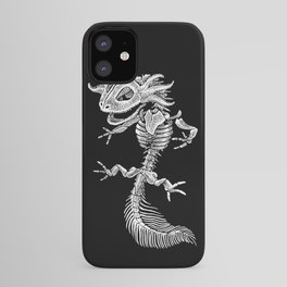 Axolotl Skeleton iPhone Case