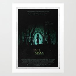 Evil Dead (2013) Movie Poster Art Print