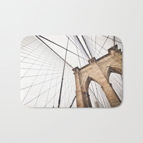 Brooklyn Bridge I Bath Mat