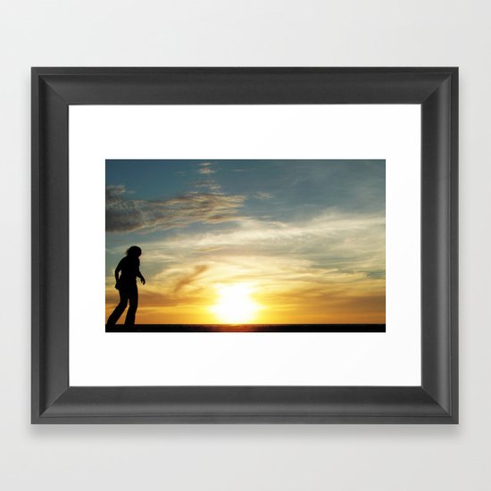 The Light Framed Art Print