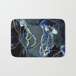 Metallic Ocean III Bath Mat