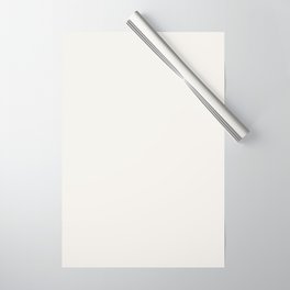 White Luster Wrapping Paper