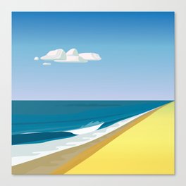 Rothko at the Beach Canvas Print