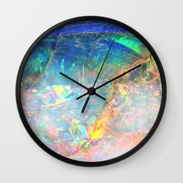 Ocean Opal Wall Clock
