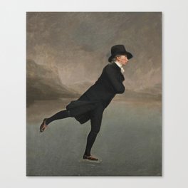 The Skating Minister, Henry Raeburn Canvas Print