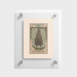 The Hanged Man - Bat Tarot Floating Acrylic Print