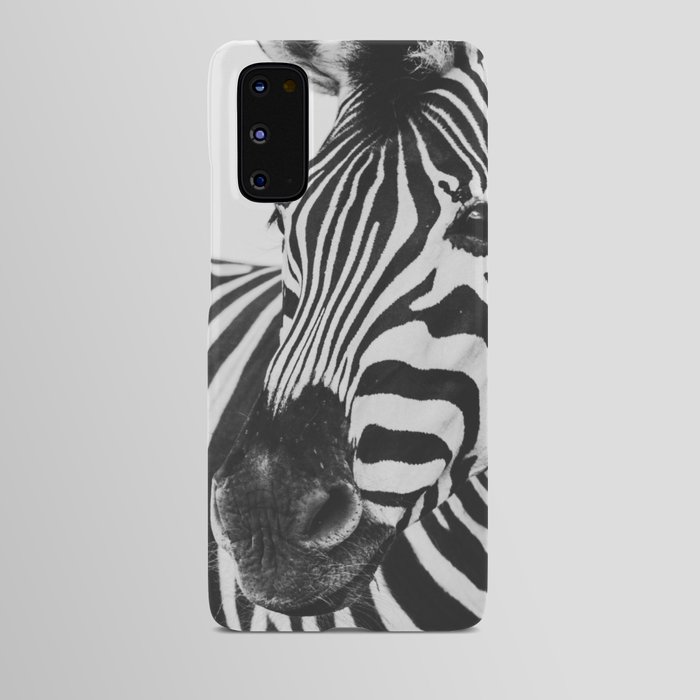 The Thoughtful Zebra Android Case