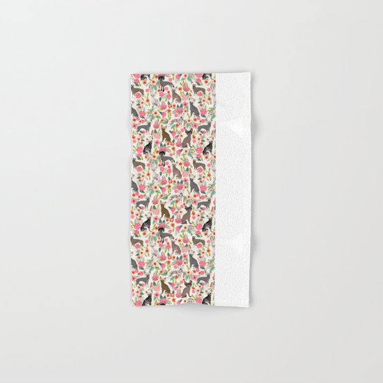 Chinese Crested dog breed toy dog breed pet friendly must have gifts for chinese crested dog owners Hand & Bath Towel