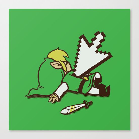 Dead Link Canvas Print