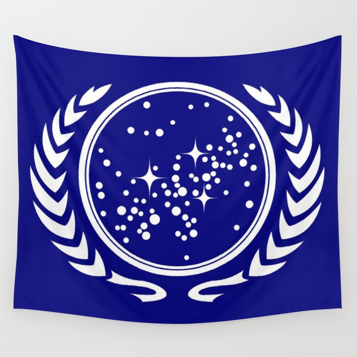 United Federation Flag Wall Tapestry