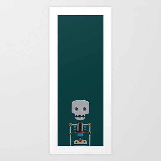 The athlete Art Print