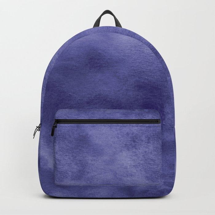 Purple watercolor texture Backpack