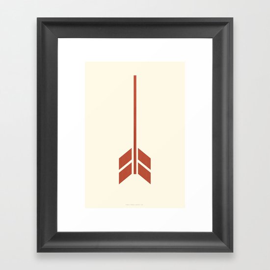 Arrow Framed Art Print