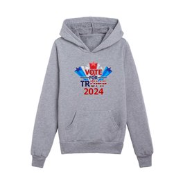 Vote for Trump 2024 Kids Pullover Hoodies