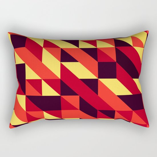 triangle lines Rectangular Pillow
