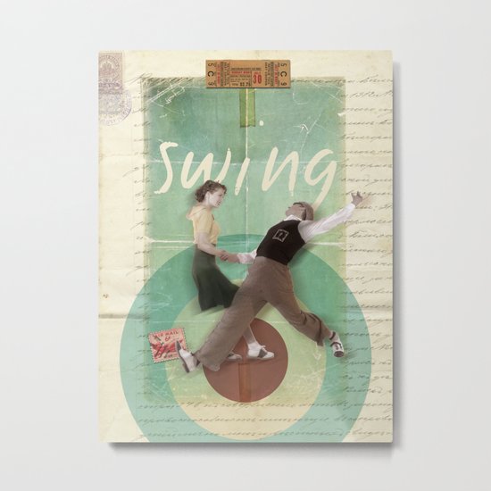 Swing Dance Metal Print
