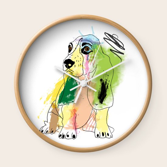 dog Wall Clock