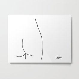Picasso - Nude Metal Print