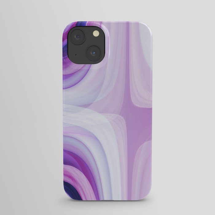 Retro Pattern purple iPhone Case
