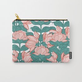 ROYAL GARDEN Carry-All Pouch | Outdoor, Flowers, Teture, Ornamental, Bloom, Floral, Botanical, Summer, Pattern, Vectorflowers 