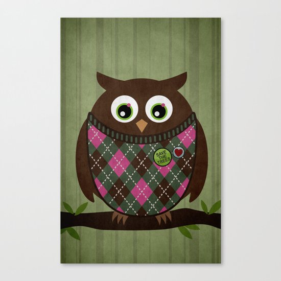 Save the trees Canvas Print
