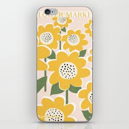 Flower Market - Sunflower #1 iPhone Skin