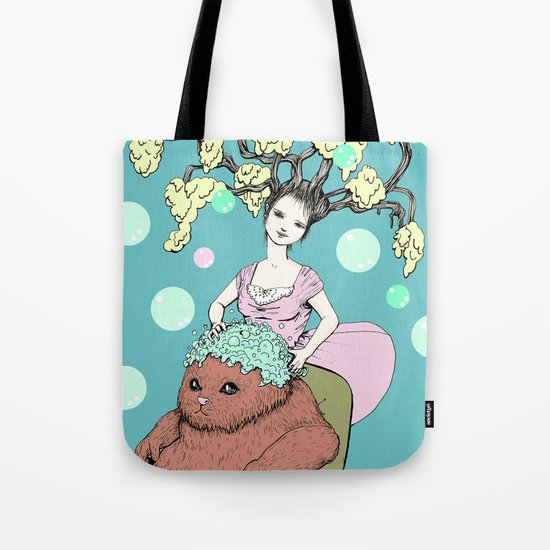 Purr Hairdresser Tote Bag