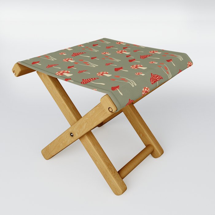 mushroom delicate Folding Stool