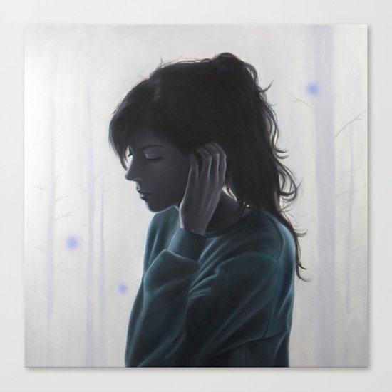 No One Said It Would Be Hard Canvas Print