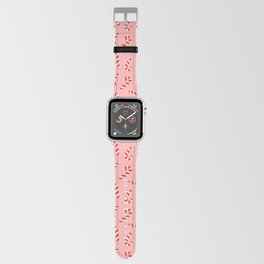 Candy Canes - Pink Apple Watch Band