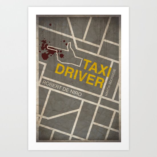 Taxi Driver Art Print