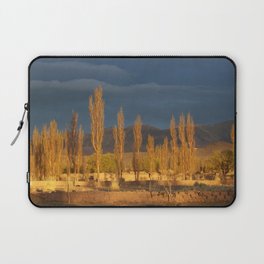 Argentina Photography - Trees In The Warm Sunset Laptop Sleeve