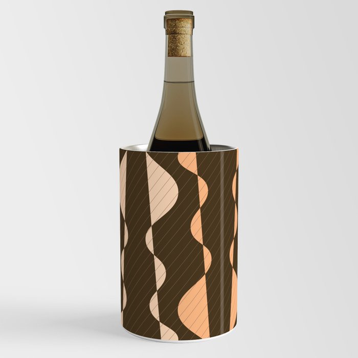 Half Oval Abstract Wine Chiller