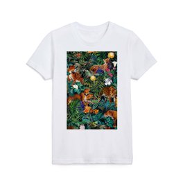 Dangers in the Forest XIV Kids T Shirt