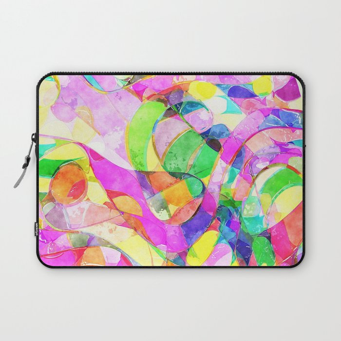 Bright Abstract 1 Laptop Sleeve