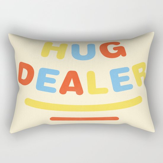 Hug Dealer Rectangular Pillow