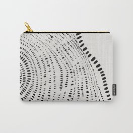 Tree Rings No. 2 Line Art Carry-All Pouch