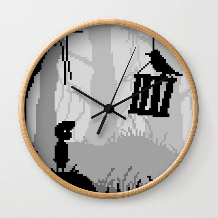 Limbo 8-Bit Wall Clock