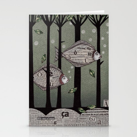 A Fishy Story Stationery Cards