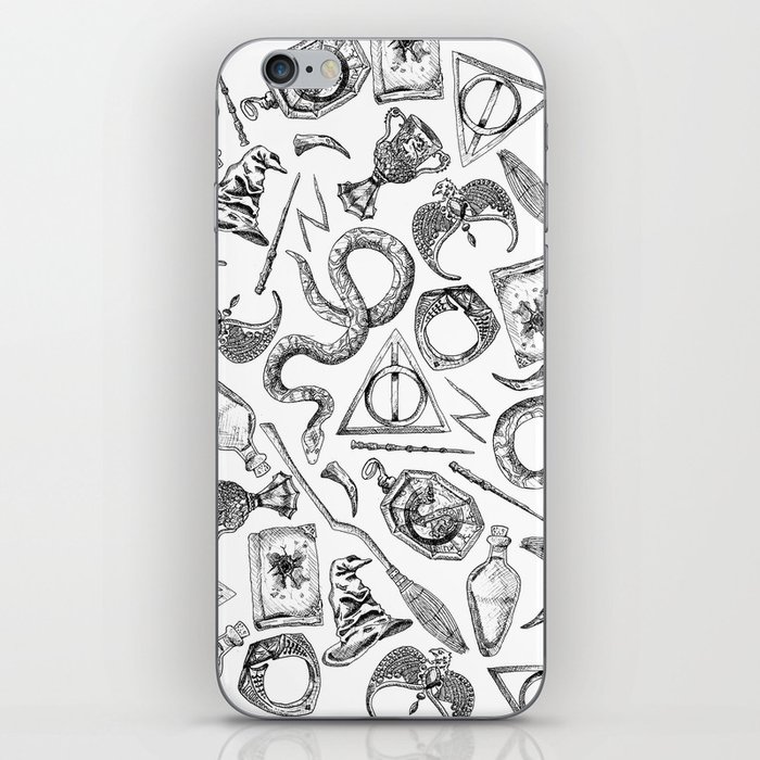 Harry Potter Horcruxes and Items iPhone Skin