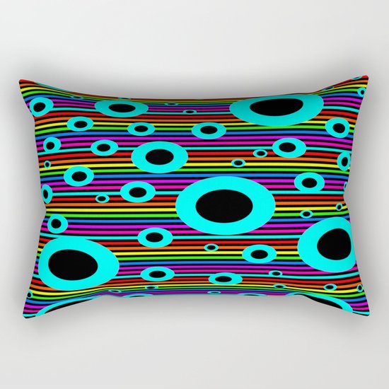 Hole in the water | Greek Quotes Rectangular Pillow