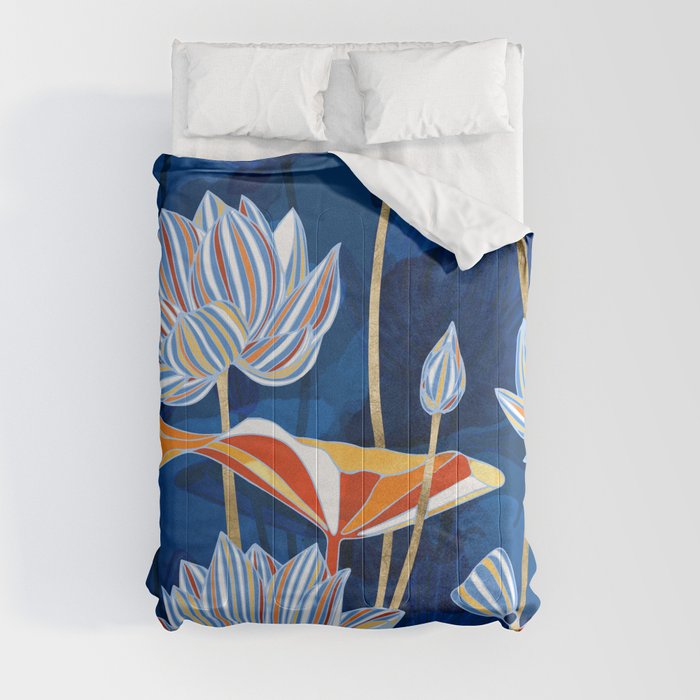 Bold Botanical Comforter