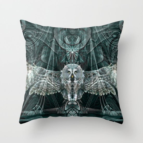 The Owl Throw Pillow